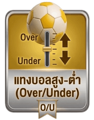 แทงบอลสูง-ต่ำ (Over/Under)